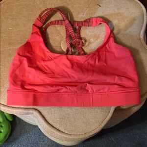 Lululemon Athletica Red Sports Bra